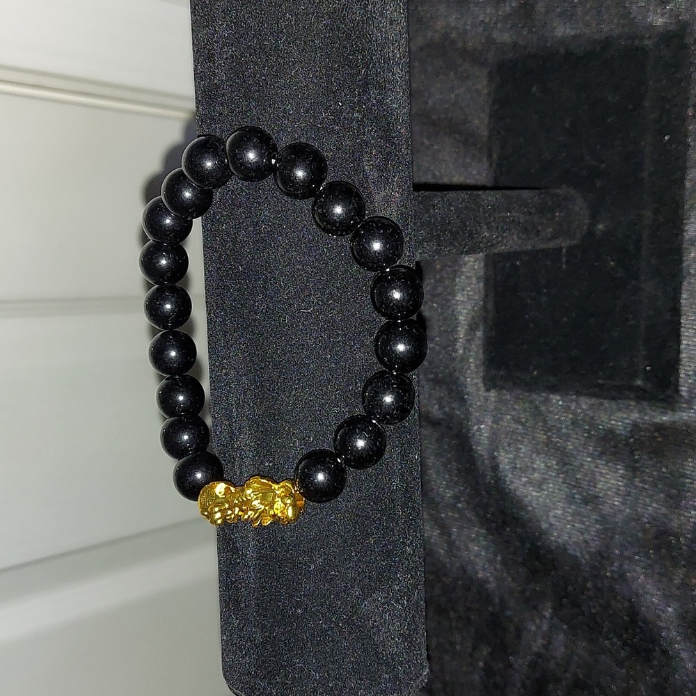Black Obsidian Power Bracelet